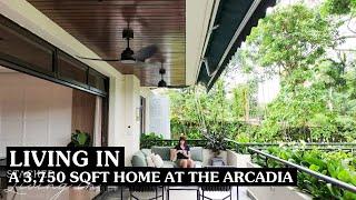 Inside A Sprawling 3,750 Sqft Villa-Like Sanctuary Amongst Lush Greenery At The Arcadia