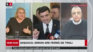 NEWS PASS. LOVITURILE DIANEI ȘOȘOACĂ ÎN CAMPANIE: DESPRE LEGĂTURILE LUI SIMION CU RUSIA. P2