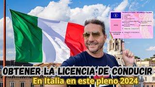 Cómo obtener la licencia de conducir en Italia en este 2024#italia#vivirenitalia#emigraraitalia