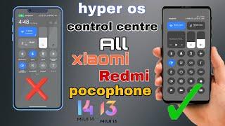 hyperos control center install. how to install hyperos control center in miui 14 13