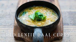 Red Lentil Daal Curry  レッドレンティルダールカレーの作り方