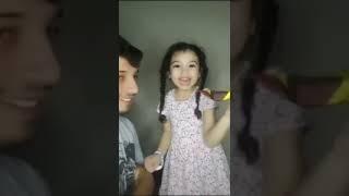 little cute girl imitate supra sound  stututu #shorts