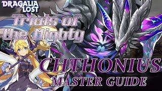 Dragalia Lost - Chthonius Master Trials of the Mighty Guide & Team Suggestions