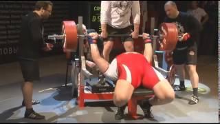 Kirill Sarychev Bench Press 326 kg(719lbs)