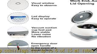 Vision Scientific VS-TC-SPINPLUS-8 Digital Bench-top Centrifuge | 400-5000rpm (Max. 3074xg) | LCD D