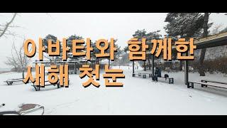 새해 첫눈 아바타로 눈의 세상을 바라보다