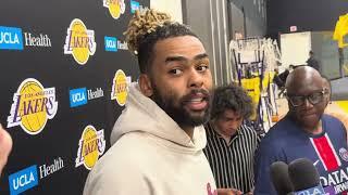 D’Angelo Russell Done With Anthony Davis Disrespect, Rui Hachimura And More At Lakers Practice