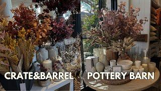 POTTERY BARN VERSUS CRATE&BARREL? WHICH STORE HAS YOUR FAVORITE FALL DECOR?