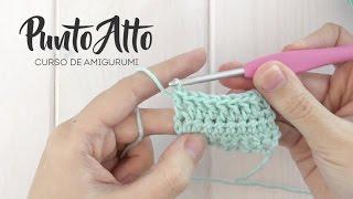 Curso Amigurumi: Punto alto o Punto Vareta