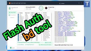 Xiaomi BD Auth Flash using Flash Locked Global Firmware!!!