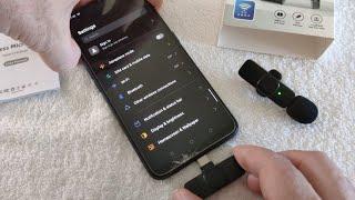 fix : Wireless mic won't work on Android phone