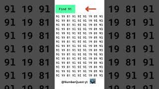 Only Geniuses Can Spot the Odd Number Out! |  351
