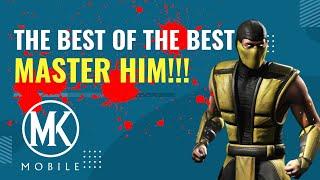 Klassic Scorpion Masterclass! Master him to BEAT ANY tower! MK Mobile