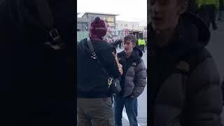 Interview outside Emirates after brilliant West Ham Win ️