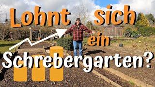 Was kostet ein Schrebergarten im Jahr und lohnt sich der Gemüseanbau überhaupt?