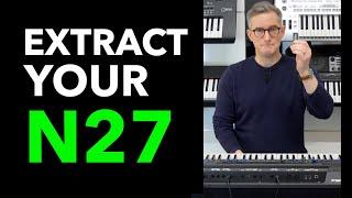 How to Extract Your Yamaha Keyboard’s Unique N27 Identity File