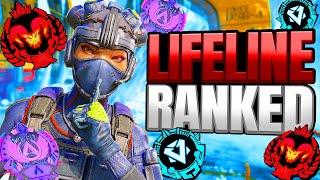 High Level Lifeline Ranked Gameplay - Apex Legends (No Commentary)
