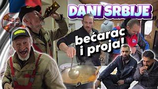 DANI SRBIJE BEĆARAC SA ŠNICLAMA I PROJA SA SIROM !! ČIKA VELJA PREPARIRAN
