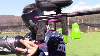 Planet Eclipse Geo 4 Paintball Gun - Shooting Video