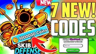 ️UPDATE!CODES️SKIBIDI TOWER DEFENSE ROBLOX CODES 2024 - SKIBIDI TOWER DEFENSE CODES