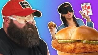 Blind Tasting 6 Fast Food Chicken Sandwiches!