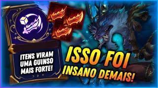 O WARWICK DE 3 GUINSOS FICOU BIZARRO DE FORTE COM ISSO! | Teamfight Tactics