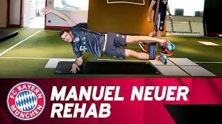 Manuel Neuer working on his comeback!  | FC Bayern