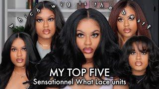 MY TOP FIVE SENSATIONNEL WHAT LACE UNITS - Sensationnel Latisha + more! Courtney Jinean