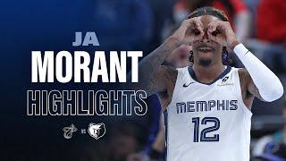 Ja Morant Highlights vs Miami Heat