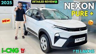 Nexon Pure Plus S Cng 2025 Detailed Review  Nexon Cng Best Value for Money 2025 Price & Features