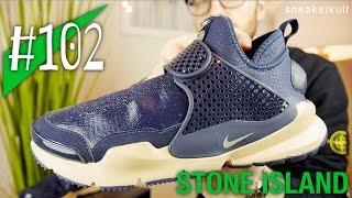 #102 - Stone Island x NikeLab Sock Dart Mid Obsidian - Review - sneakerkult