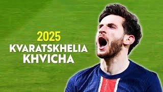 Khvicha Kvaratskhelia 2025 - Best Dribbles & Goals | Highlights Skills