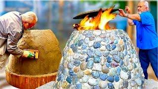 BREATHTAKING VIDEO  HOW TO MAKE A TANDOOR OVEN  build in the garden ️ DIY