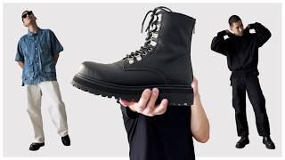 How to Look Good in Black Boots (Orée NYC Infantry Combat Boots)