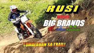 RUSI KRY 200 TRAIL BIKE VERSUS BRANDED BIKES  Lumalaban talaga si RUSI 