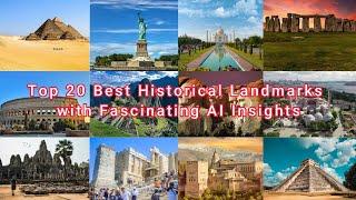 Top 20 Best Historical Landmarks with Fascinating AI Insights | Virtual Travel  Video | 4K