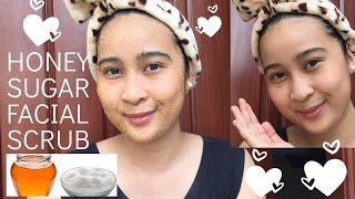 DIY FACIAL SCRUB EFFECTIVE and AFFORDABLE (Home Remedy)| Jane Pormento