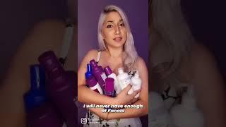 Fanola No Yellow Product Overload || Girl Addicted to Platinum Hair Care #shorts