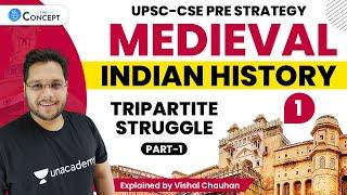 L1: Tripartite Struggle | Part 1 | Medieval History | UPSC CSE | Vishal Chauhan