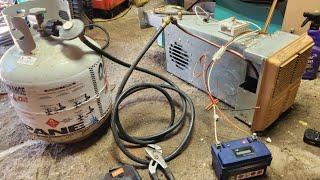 Hot Wire Testing Atwood 7916-ii Furnace Propane