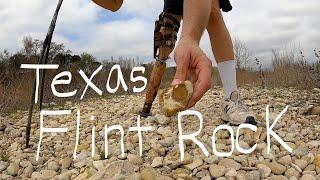 Flint Rock hunting in Blanco River in San Marcos, TX with Aaron Smith and Kids of Gainesville, TX