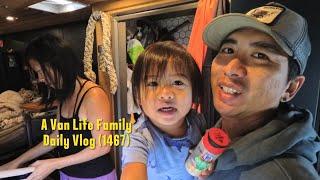 A Vanlife day visiting Santa in San Diego | A Van Life Family Vlog