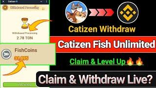 Catizen Level Up Unlimited | Catizen Free Fish | Catizen Unlimited Tricks | Fish Coin Hack | Catizen