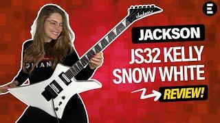 Guitarra Elétrica Jackson JS32 Kelly Snow White | EGITANA.pt