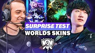 Can Worlds players recall which Worlds player won what Worlds skin? - Surprise Test