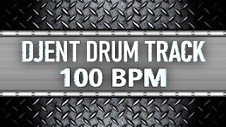 Dark Djent Metal Drum Track 100 BPM