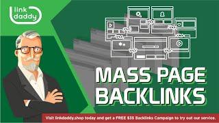 Mass Page Website Backlinks by LinkDaddy® for Local Pages