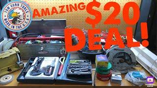 Huge $20 Estate Sale Tool Haul & More!