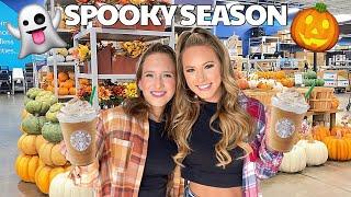 GET INTO THE PUMPKIN SPICE SPIRIT WITH US  (FALL SHOPPING VLOG) 