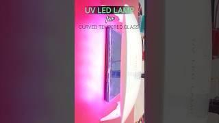 UV LED LAMP for edge/curved tempered glass #mobiletemperedglass#virel short #mobilerepair